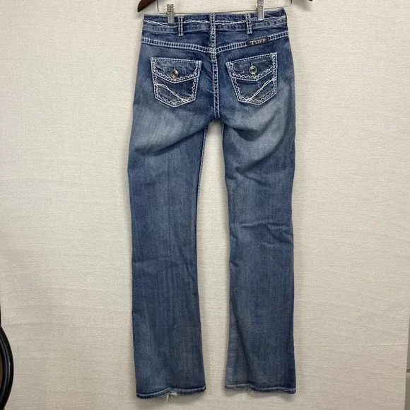 Cowgirl Tuff Co. Jeans Women's Low Rise 26x35 (27x33.75) Denim Boot Cut Stretch‎ - Picture 6 of 16